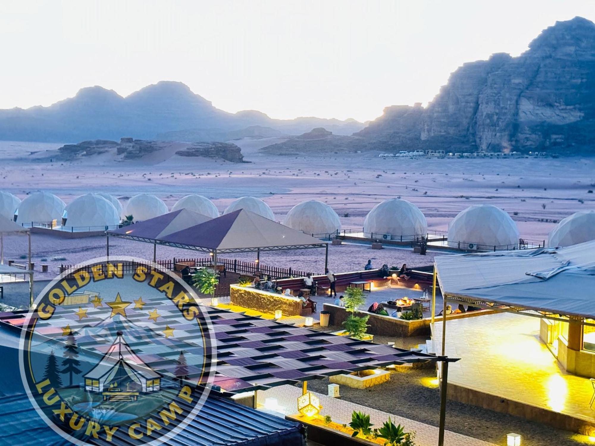 营地 Golden Stars Luxury Camp Wadi *